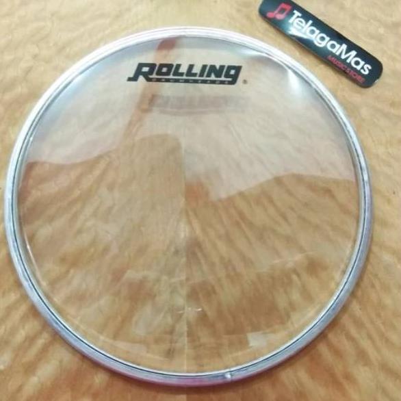 Super Promo 6BVI9 drum head mika dumbuk darbuka 8 " inch rolling transparan original 45 Ready Stock