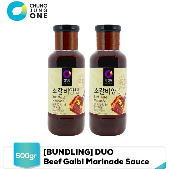 

[BUNDLING] Chung Jung One - DUO - Beef Galbi Marinade Sauce 500 gr