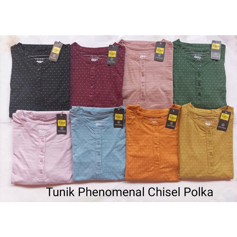 Part C Tunik Phenomenal Polos Chisel Polka busui