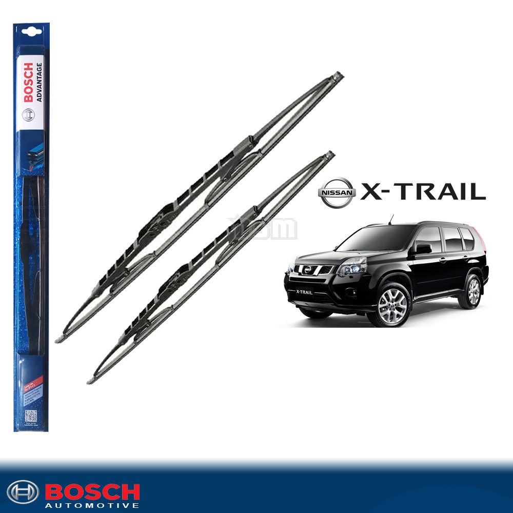 Bosch Advantage / Karet Wiper Mobil Nissan X-Trail (Sepasang) / Wiper Nissan Xtrail / DSM