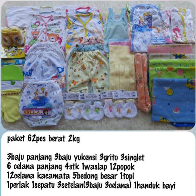 Paket Perlengkapan Bayi/Newborn Hemat &amp; Lengkap