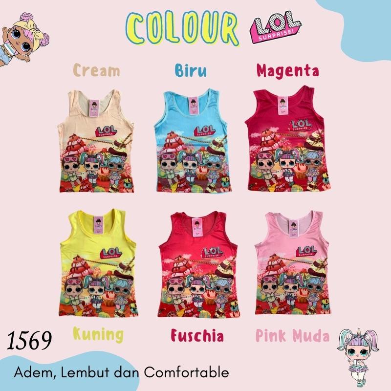 Chelyne Singlet / Kaos Dalam Anak Motif Karakter - Daleman Anak