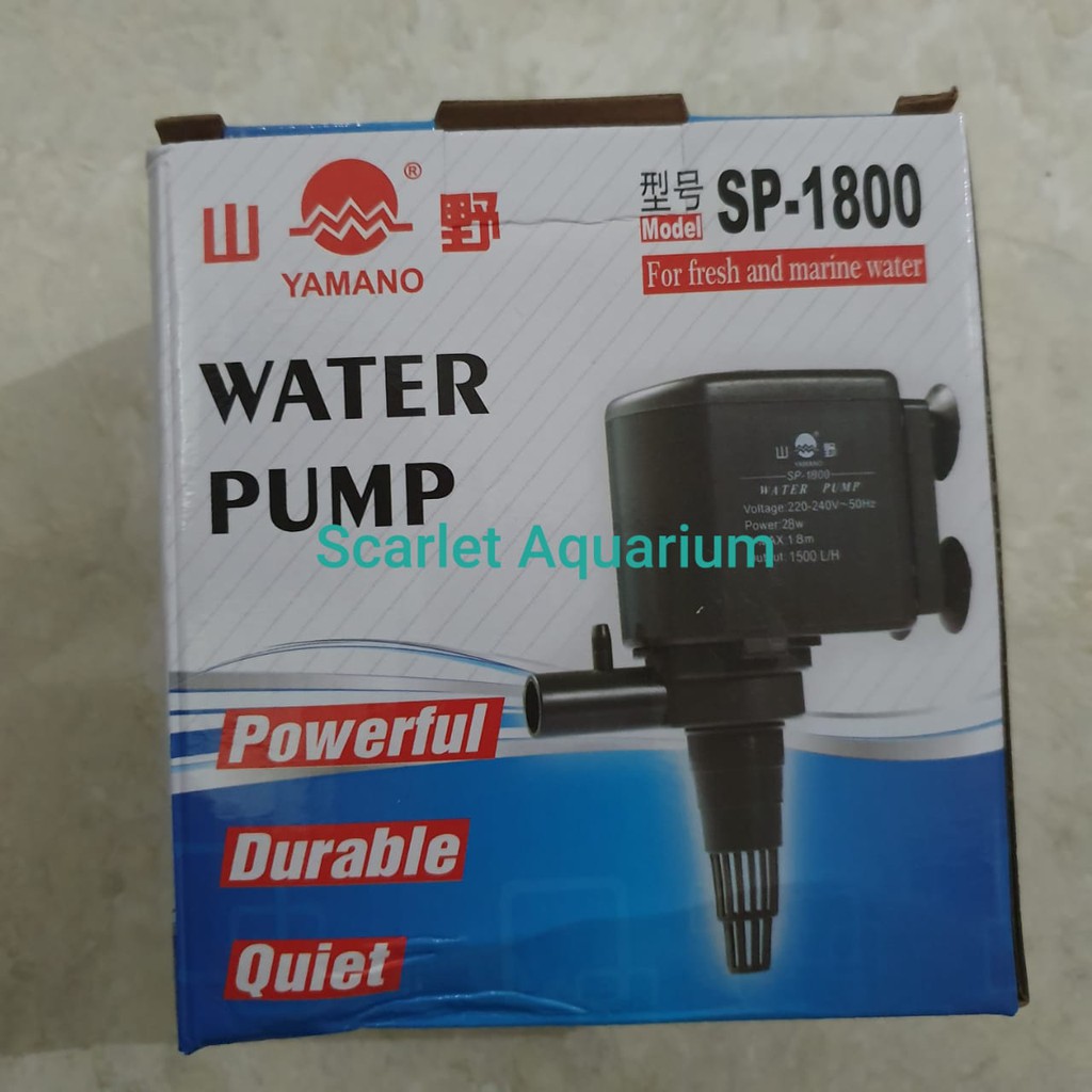YAMANO SP 1800 Water Pump