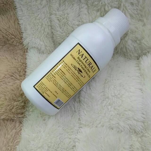 NATURALE BRIGHTENING CREAM WHITEN DARK FACIAL &amp; BODY SKIN 250ML