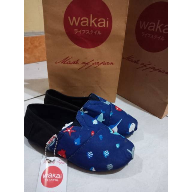 Slip On Anak Laki laki Original Wakai