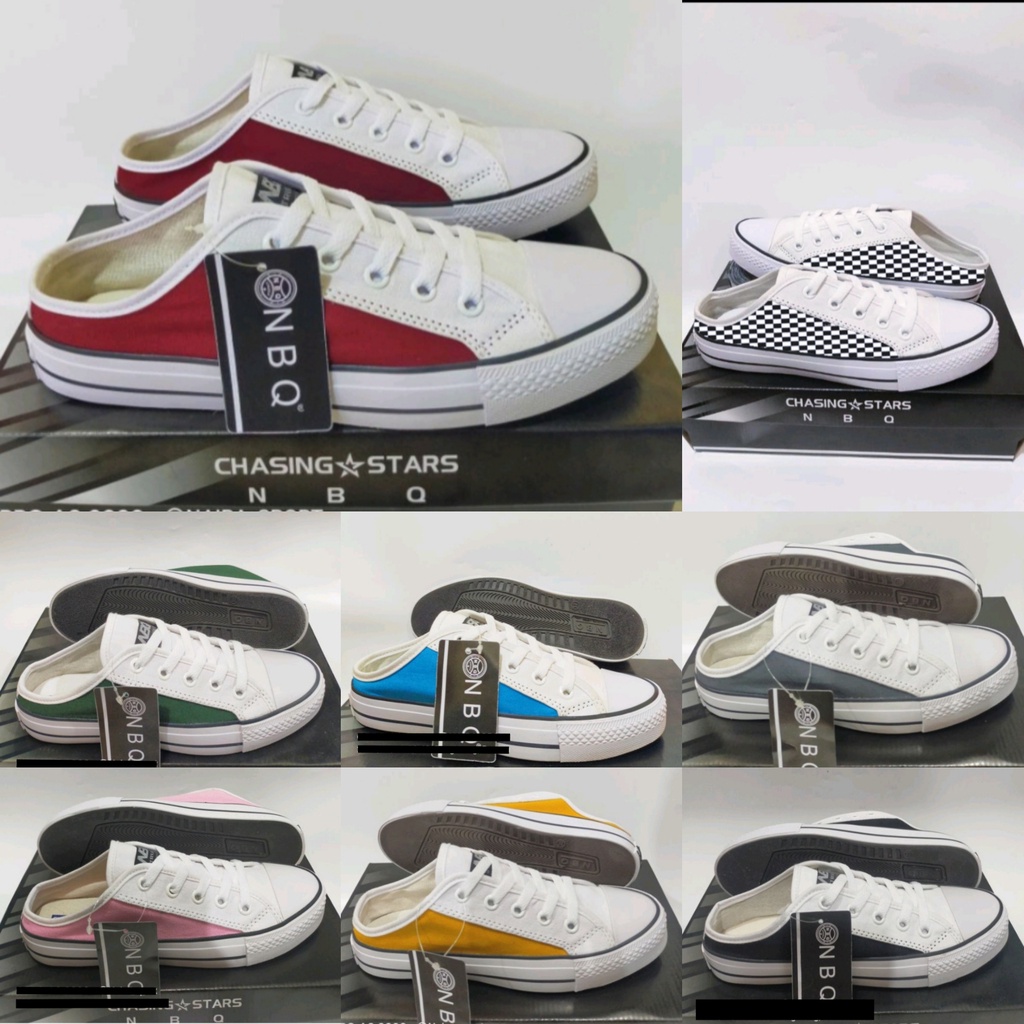 Cod sepatu sneakers slip on NBQ struggle original terbaru