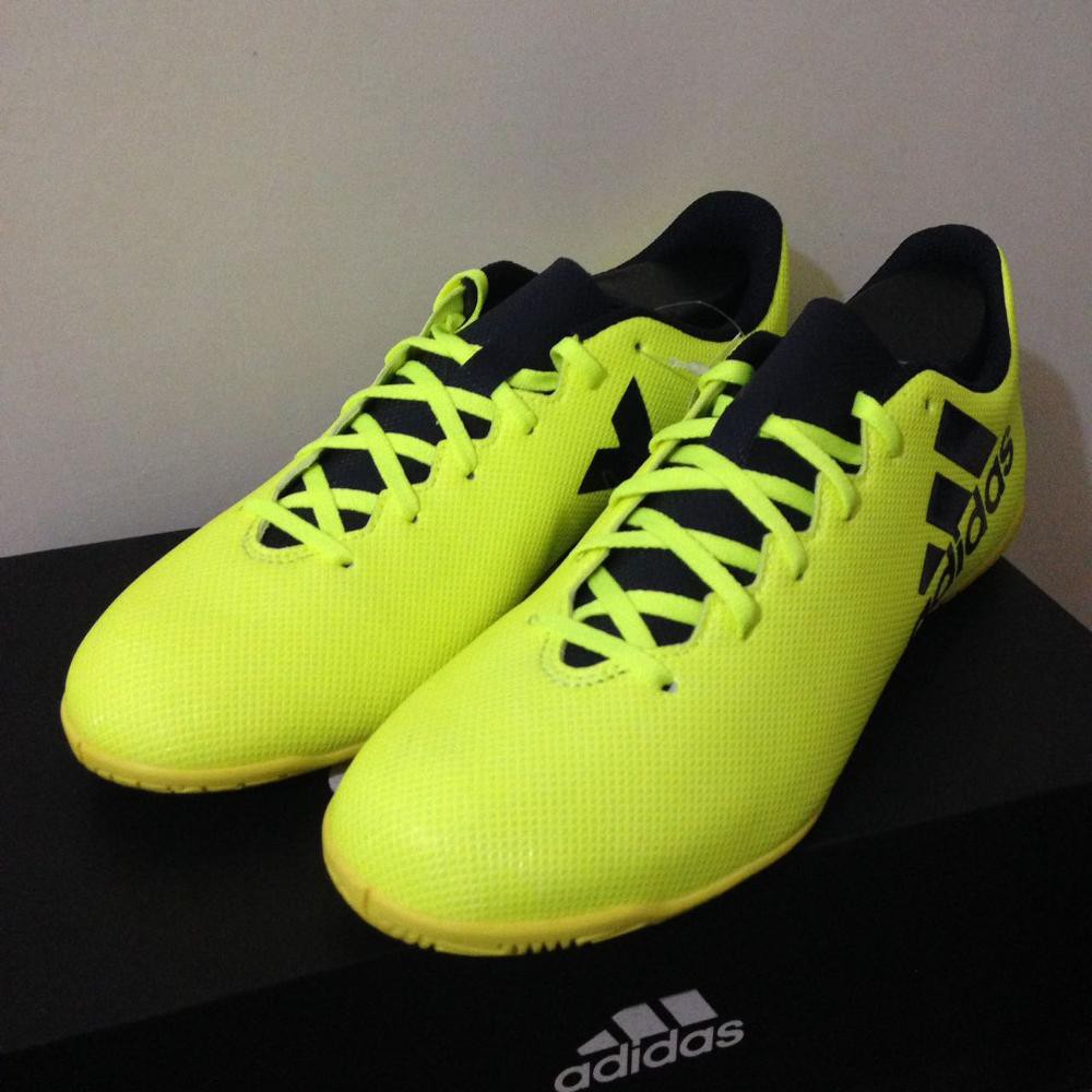 Sepatu Futsal Adidas X 17 4 IN Yellow S82407 Original BNIB Baru