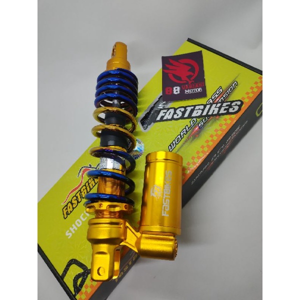 Shockbreaker Matic Fastbikes Twotone 310MM Tabung Bawah - Shock Tabung Bawah Fastbikes 310MM Matic Beat Mio Scoopy Twotone