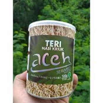 Teri Nasi Aceh Kriuk Seaweed 120 gram