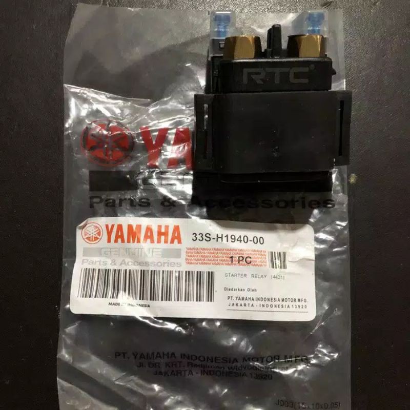Bendik Bendix Switch Starter Stater Relay Yamaha Xeon Karbu Lama GT 125 RC Nouvo Ninja 250 Byson 33S
