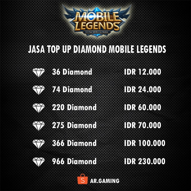 shopee mobile legends