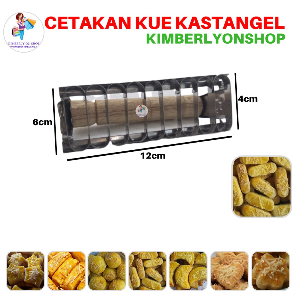 Kimberlyonshop Cetakan Kue Kering Kastangel Nastar Cookies
