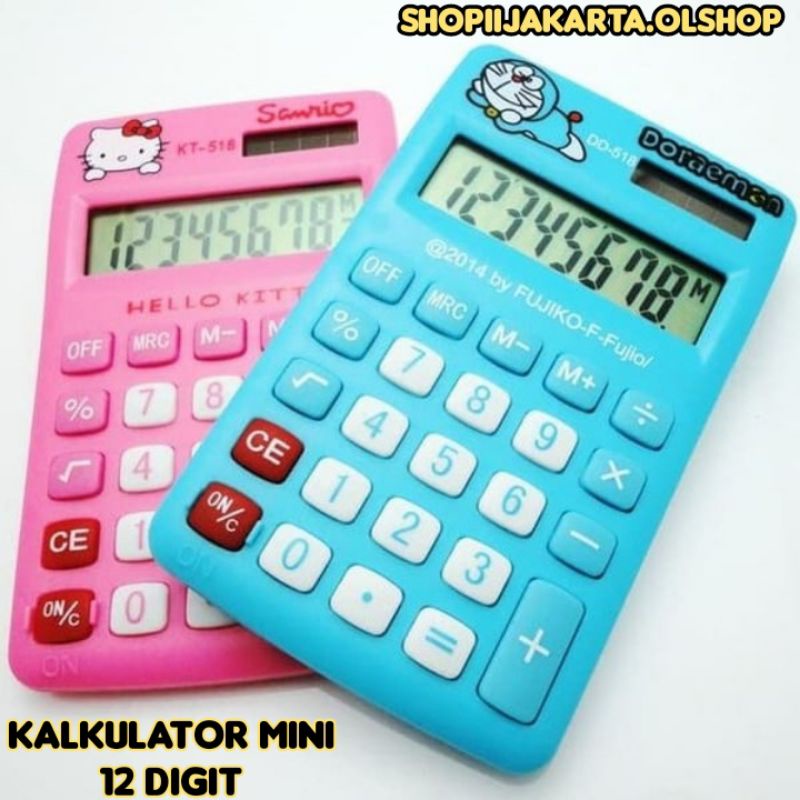 

kalkulator mini kantong saku karakter untuk anak⭐shopiiJakarta⭐