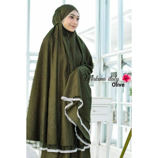 DALANOVA MUKENA ITALY ORIGINAL Mukena Mewah terbaru dari Dalanova