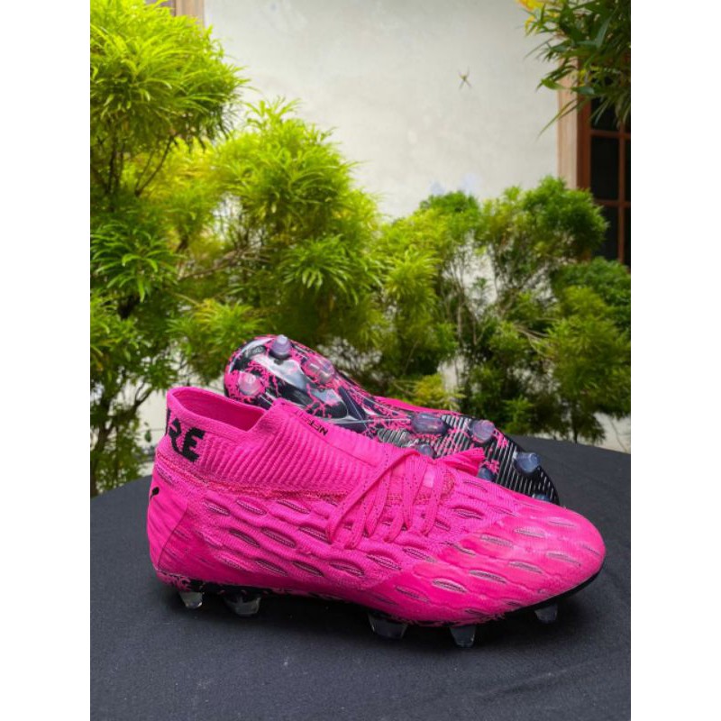 Sepatu Bola Puma Future 5.1 Netfit Pink FG