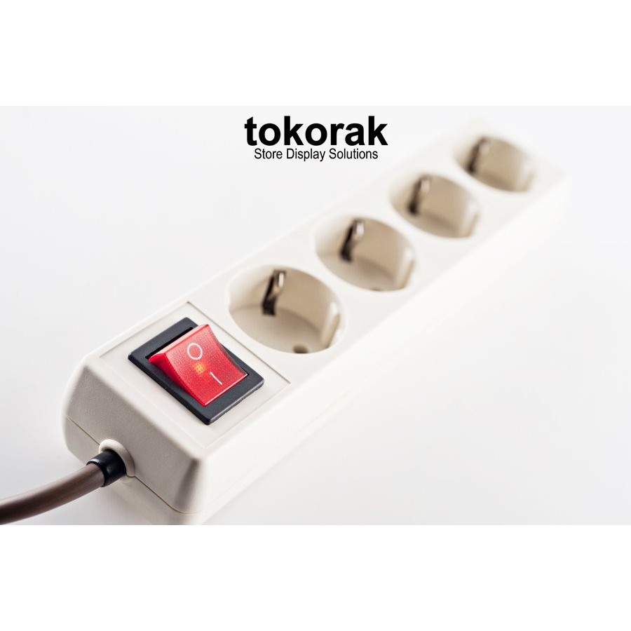 STOP KONTAK 4 LB ARDE + SAKLAR UTICON ST 1482 - COLOKAN EXTENTION