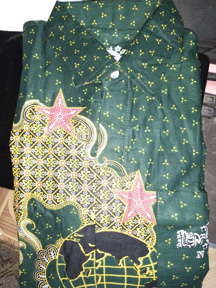 Kemeja Batik Nu || Batik Nu Lintang Songo || Batik Nu Kenongo Termurah Dan Terbaru Bisa Cod