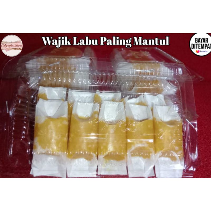

Wajik/wajit Labu Kuning Cemilan Tradisional isi 50 pcs