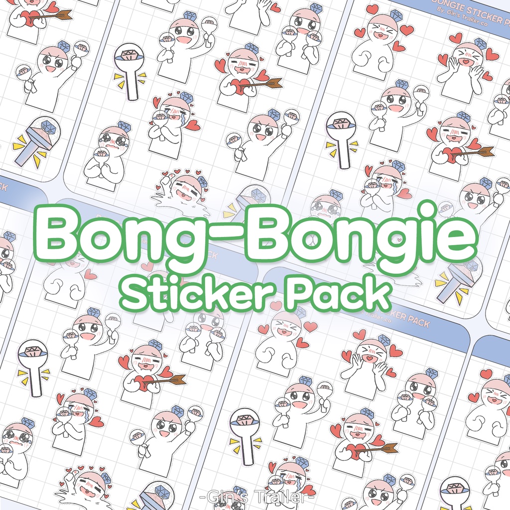

BONG-BONGIE STICKER PACK