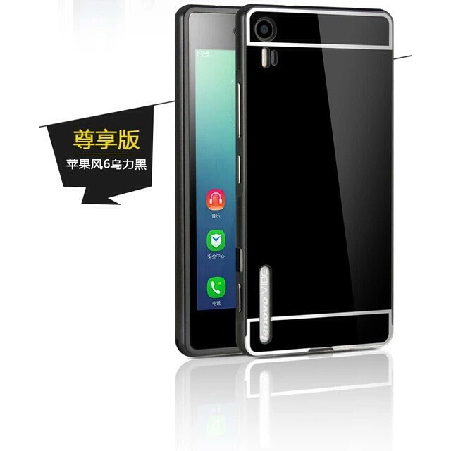 Bumper Lenovo Vibe Shot Z90 Aluminium Metal Bumper + Back Hard Case Pc Aksesoris Smartphone Terbaru