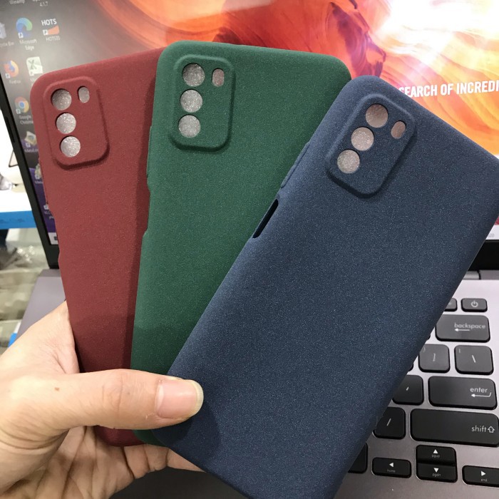 PREMIUM TPU SANDSTONE SOFT JELLY CASE CAMERA PROTECTOR XIAOMI POCO M3