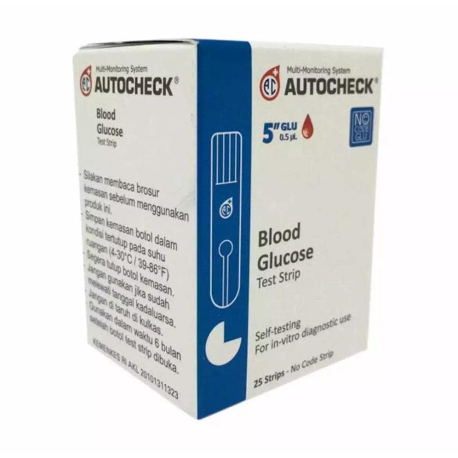 Autocheck Strip Gula Darah Blood Glucose