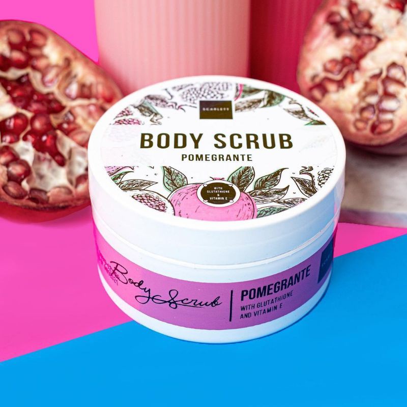 COD - SCARLETT BODY SCRUB - BRIGHTENING AND WHITENING SCRUB - LULUR PEMUTIH PENGHALUS KULIT