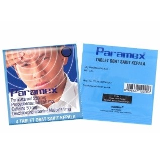 PARAMEX - SAKIT KEPALA - 4 TABLET