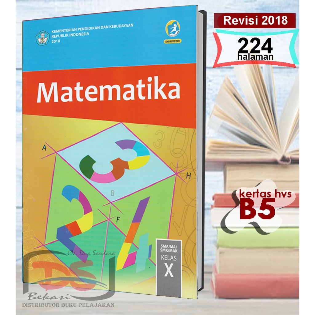 Buku Matematika Sma Kelas 10 Kurikulum 2013 Revisi 2018 Berbagai Buku