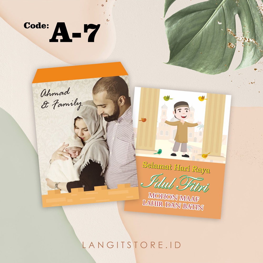 A-7 AMPLOP LEBARAN / AMPLOP FOTO / AMPLOP CUSTOM / AMPLOP UNIK / ANGPAO LEBARAN / AMPLOP LUCU