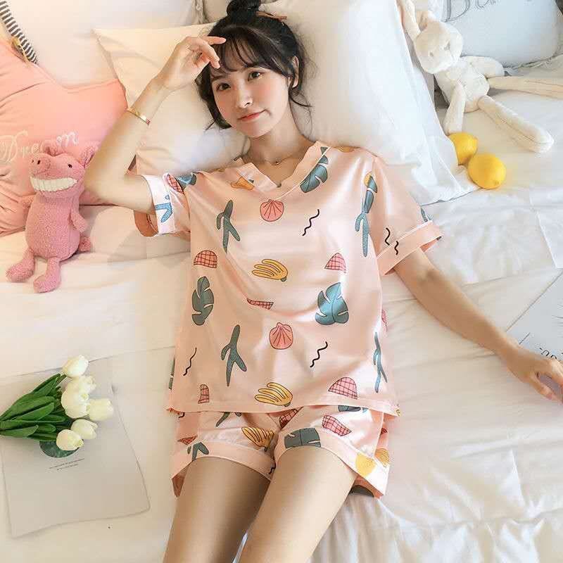 Piyama/Baju Tidur Import Bahan Satin