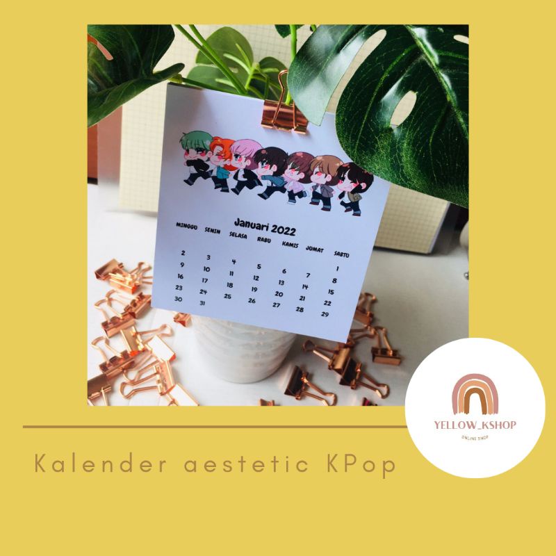 

Kalender aesthetic KPop kalender aesthetic