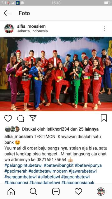 Setelan Baju Pangsi Dewasa dan Sabuk