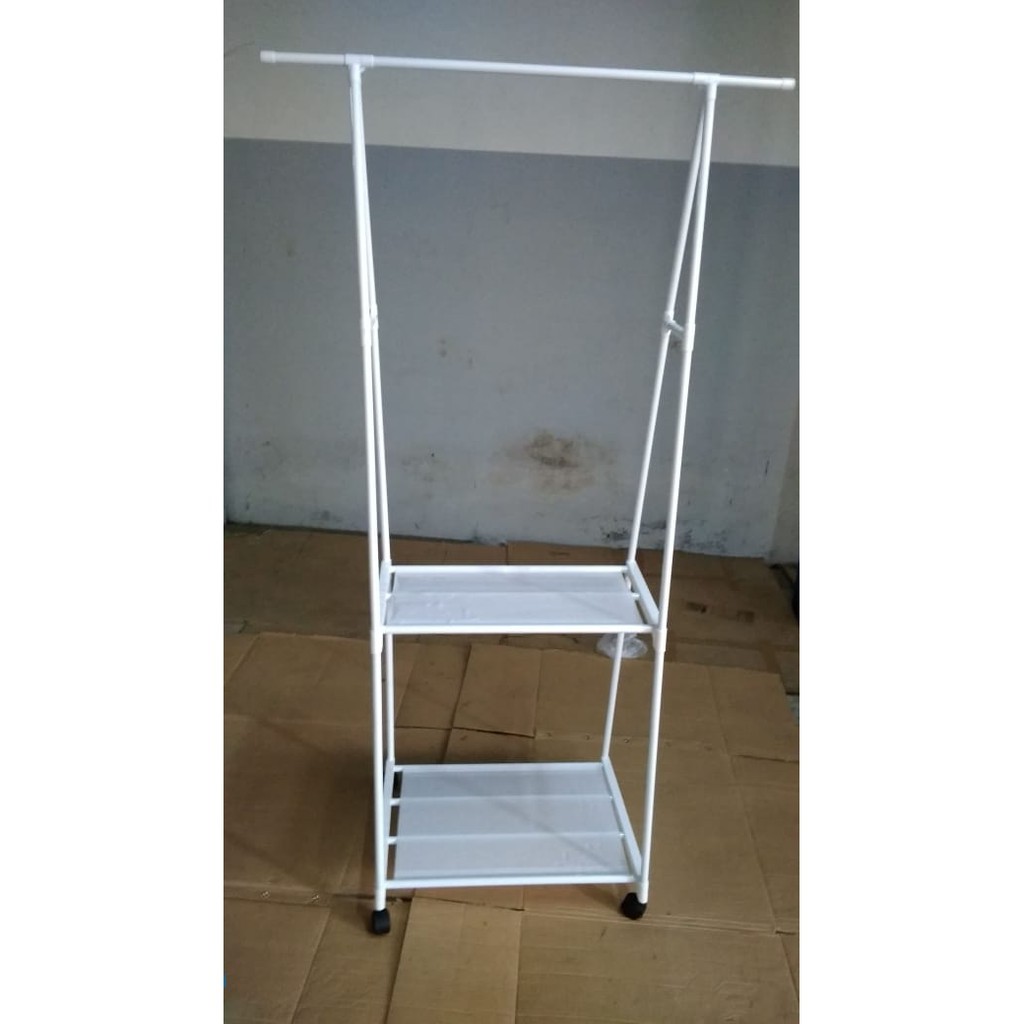 TRIANGLE STAND HANGER/GANTUNGAN BAJU/GANTUNGAN TAS/Triangle Stand hanger rak buku pakaian serbaguna