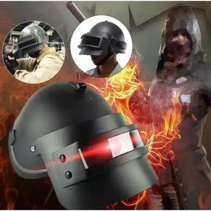 Cosplay Helm PUBG Size Kepala 9 Dewasa Airsoft