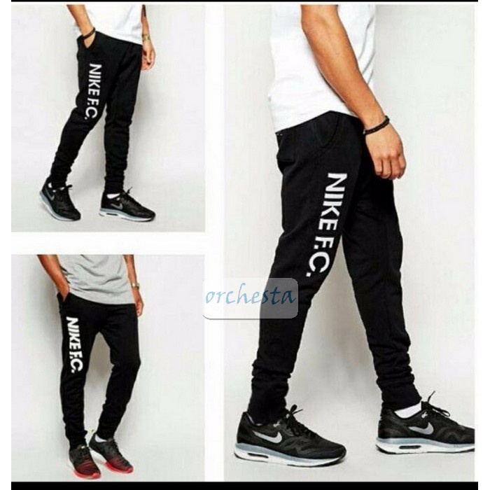 New Celana Panjang Gowes Pria/Celana Panjang Joger Loreng/Celana Panja HD425 Celana Jogger Panjang-C