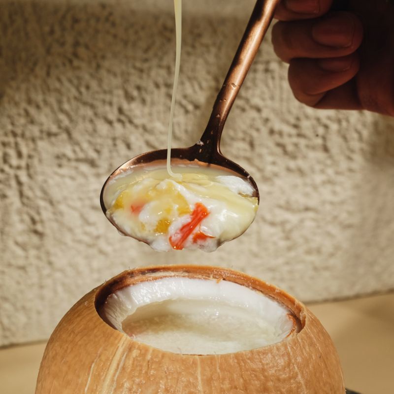 

Es Teler Coconut Pudding Coco Naughty
