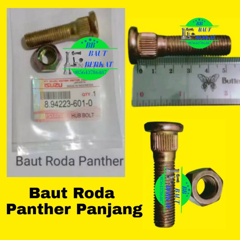 baut roda panther panjang