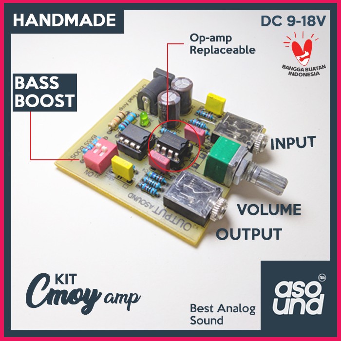 Kit Cmoy Amplifier Bass Boost