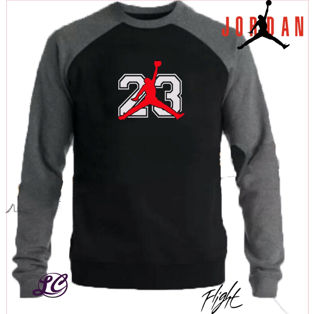 sweater raglan pria wanita jumbo s-5xl sweater jordan oversize