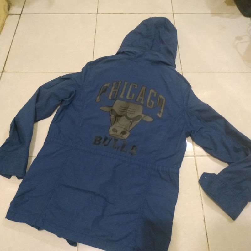 NBA CHICAGO BULLS Parka Jacket Second *RARE*