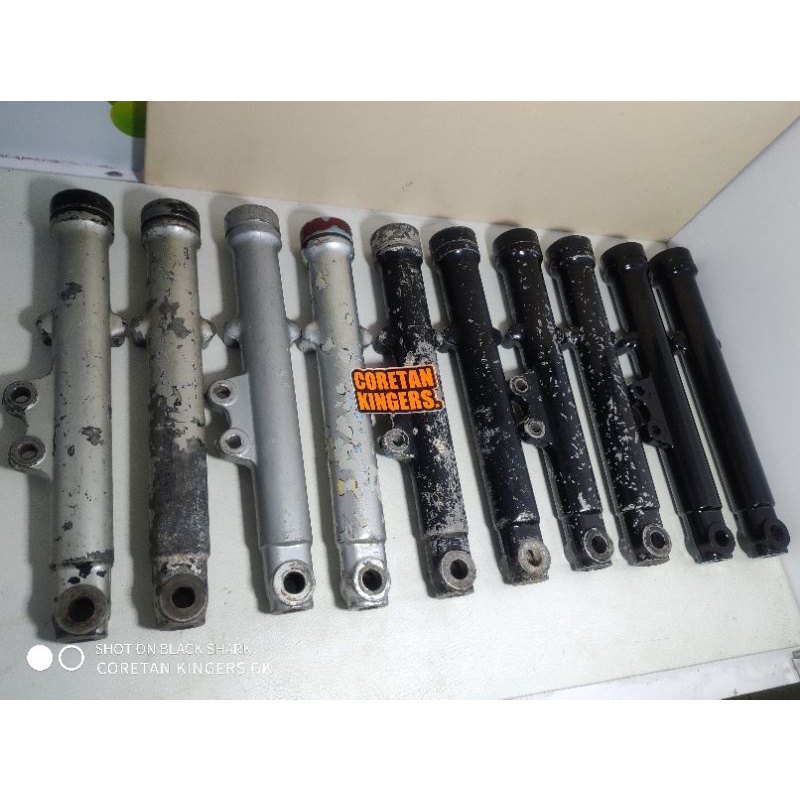 bottom shock / tabung skok depan rx king tua master kobra rxs spesial original copotan