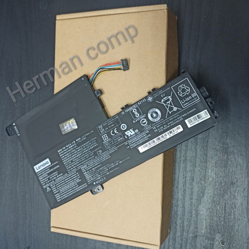 Original Baterai Laptop Lenovo FLEX 4 1470 1480 L15L3PB0 L15M3PB0