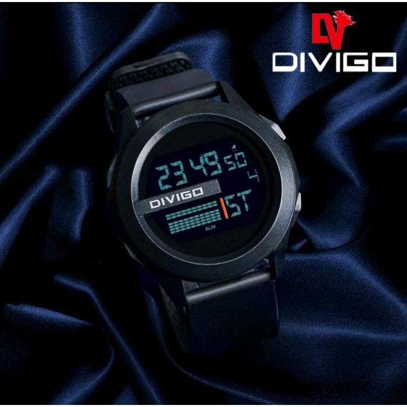 Original Divigo Jam Tangan Pria Wanita Waterproof Diving Shockproof Terbaru Jam Tangan Tahan Air Bis