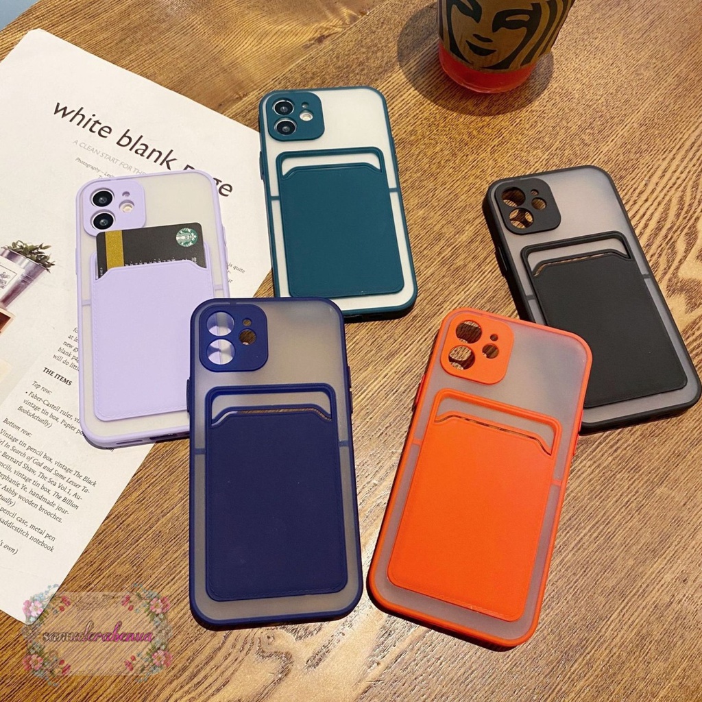 SOFTCASE CHOICE AERO SLOT CARD XIAOMI REDMI 9 9A 9C 9T NOTE 7 8 9 SB3678