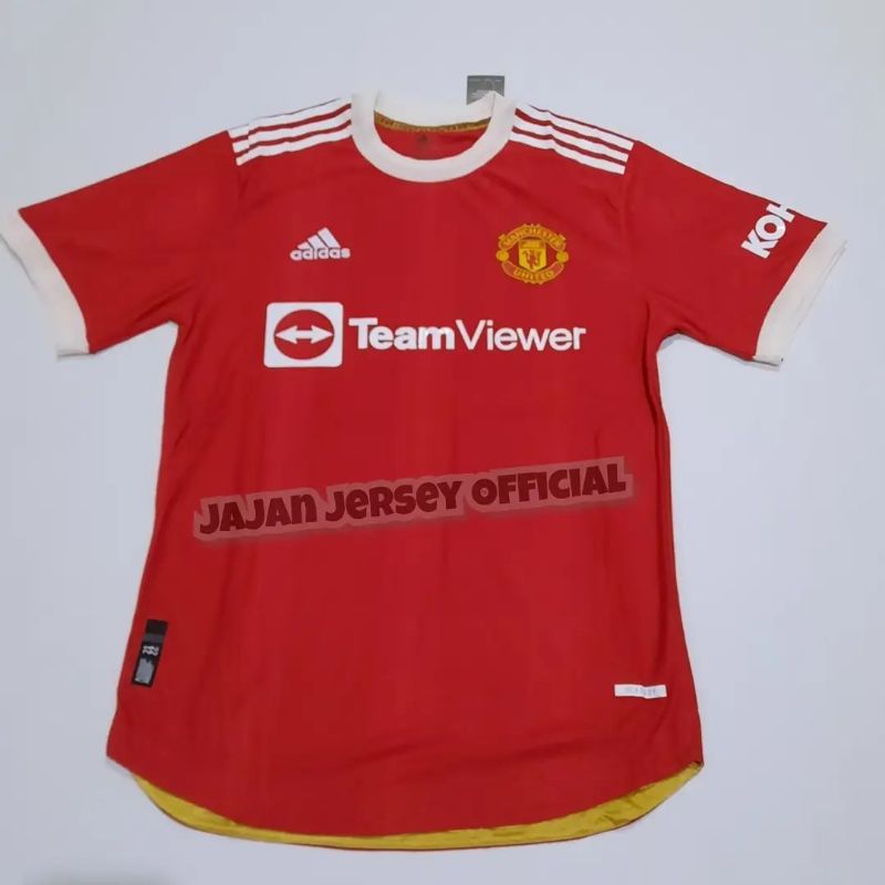 Jersey club MU home united player issue new season 2021 2022