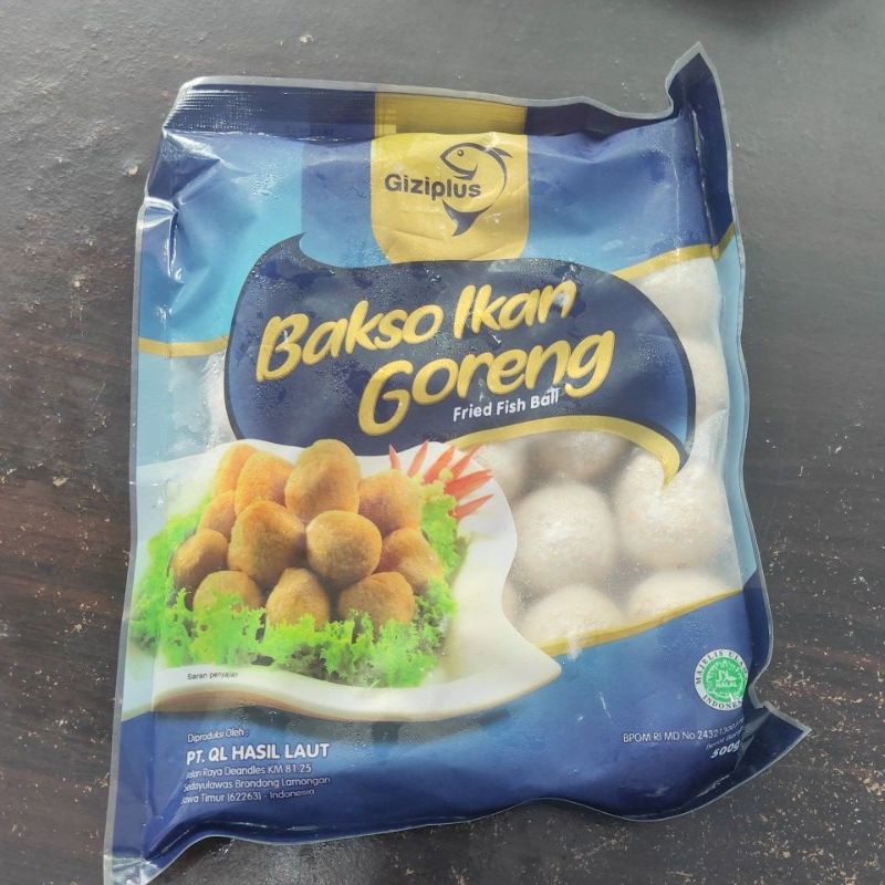 

Giziplus Bakso Ikan Goreng