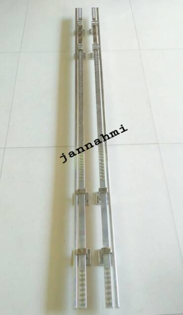 Handle pintu twin tempel panjang 1,5 meter