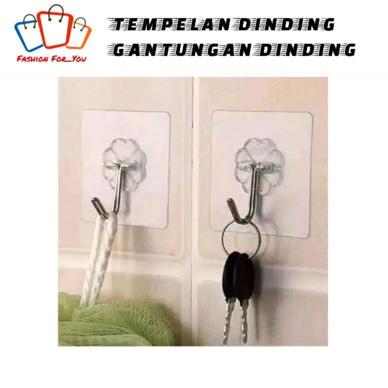 Tempelan Dinding / Gantungan / Sticky Wall Hook Hot Item