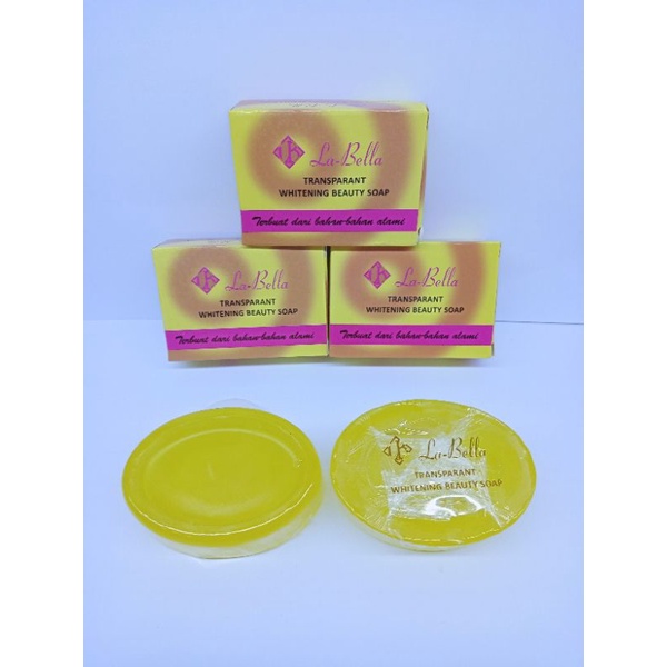 SABUN LA BELLA ORIGINAL // Sabun La Bella Transparant Whitening Beauty Soap